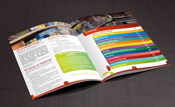 premières pages du catalogue BCD-jeux