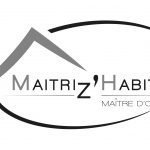 Refonte logo MaitriZ-HabitaT version Niveaux de gris