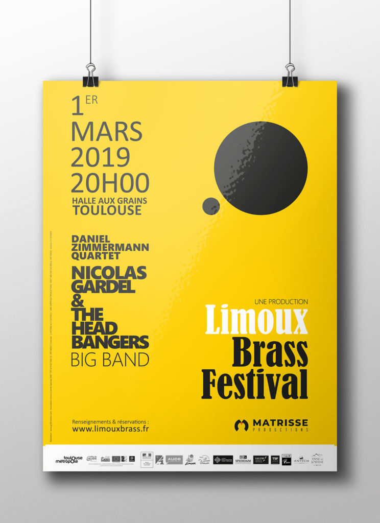 LBF2019 - Affiche concert Halle aux grains Toulouse