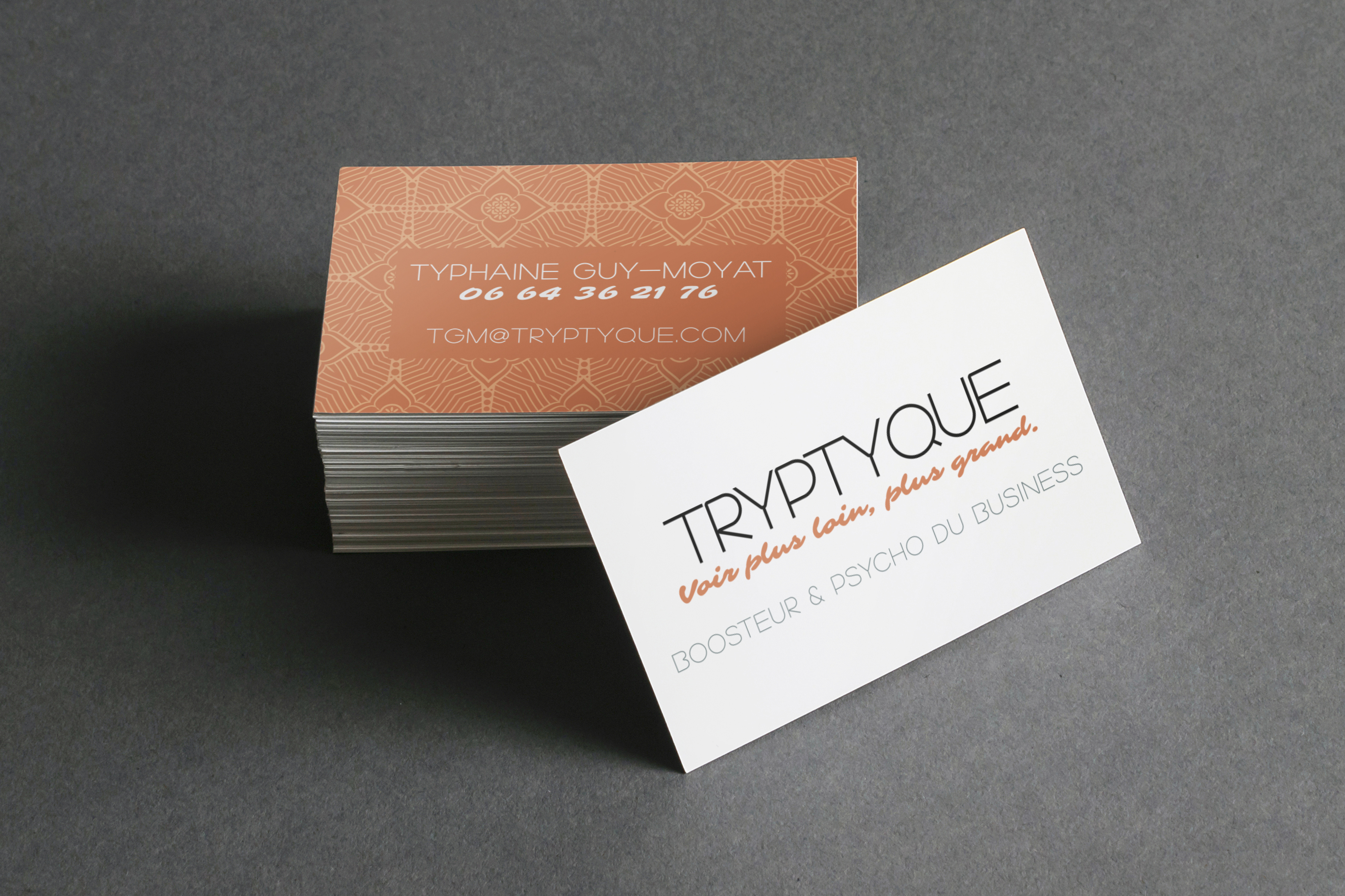 You are currently viewing tryptyque / Carte de visite