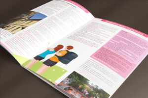 Illustration sur mesure pour le bulletin municipal de la ville de Sorèze édition 2018.
