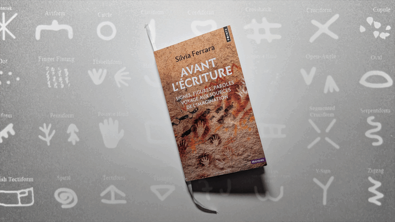 Couverture du livre de Silvia Ferrara : Avant l'écriture / Signes, figures, paroles / Voyage aux sources de l'imagination