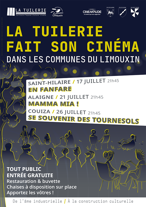 Affiche La Tuilerie fait son cinéma La Tuilerie fait son cinéma
