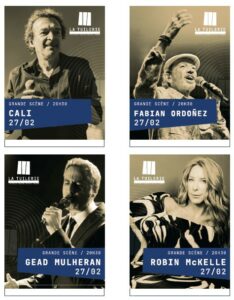 4 modèles d'affiches pour concerts La Tuilerie - Graficreation Modèles d'affiches pour concerts La Tuilerie - Graficreation